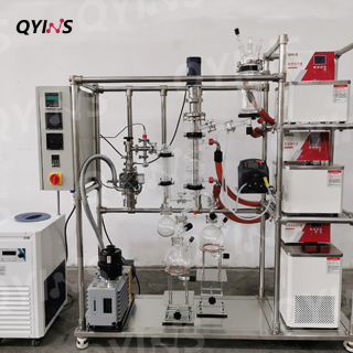 玻璃分子蒸餾設(shè)備 0.06、0.1 0.5平方 蠕動泵連續(xù)進(jìn)料 