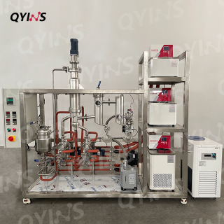 0.1平方不銹鋼分子蒸餾 熱敏性強易氧化產(chǎn)品提純