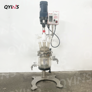 攪拌鍍膜玻璃反應(yīng)釜-500mL、1L、2L、5L