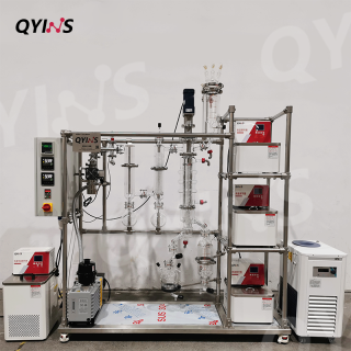  短程0.1~1平方玻璃分子蒸餾 夾套全包