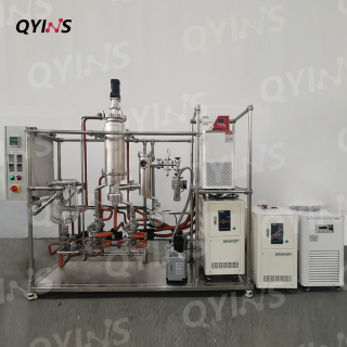 不銹鋼分子蒸餾 0.1 0.25 0.35平方 齒輪泵連續(xù)進出料